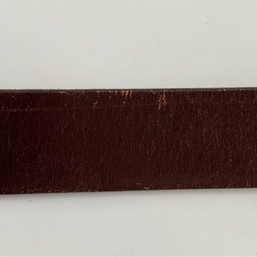 Brown Leather Men’s Belt 42/44‎